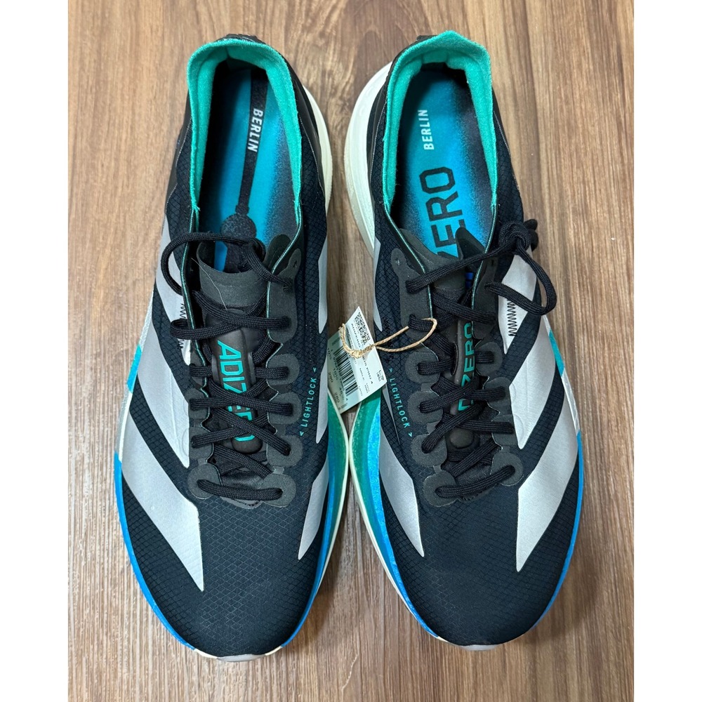 Adidas Adizero Adios Pro 4 Berlin Mens Running Shoes Black Silver JR6365 Sz 11 - Picture 5 of 11